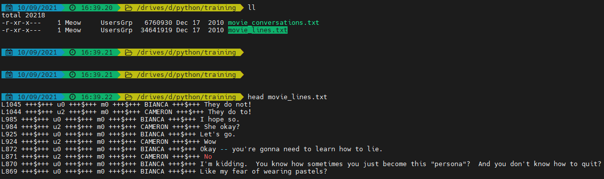 grep file